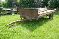 SMALL FLATBED/80 BALE TRAILER - 2