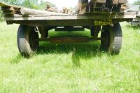 SMALL FLATBED/80 BALE TRAILER - 4