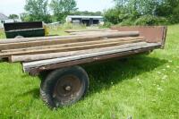 SMALL FLATBED/80 BALE TRAILER - 6
