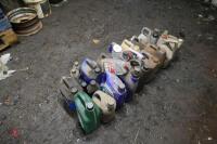 20 VARIOUS DRUMS OF OILS & LUBRICANTS