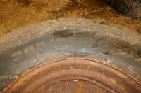 2 TRAILER TYRES & WHEELS - 13