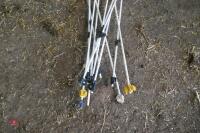 11 KIWI TEC ELECTRIC FENCING ARROW POSTS - 9