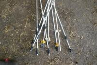 10 KIWI TEC ELECTRIC FENCING ARROW POSTS - 6