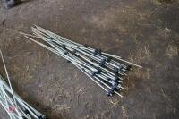 20 FIBRE GLASS ELECTRIC FENCING POSTS