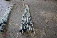 20 FIBRE GLASS ELECTRIC FENCING POSTS - 4