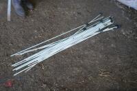 29 FIBRE GLASS ELECTRIC FENCING POSTS - 5