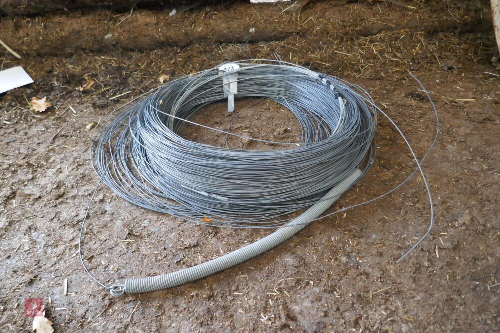 QTY OF 2.2MM MILD STEEL PLAIN WIRE