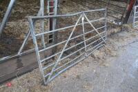 8' 7 BAR GALV FIELD GATE - 6