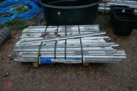 APPROX 200 GALV STANDARD ELECTRIC POSTS - 2