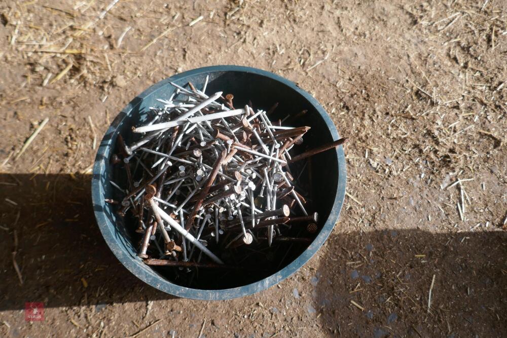 BUCKET OF NAILS