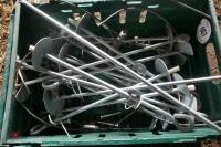 CRATE OF ELECTRIC FENCING ANCHOR RODS - 4