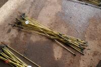 20 FIBRE GLASS ELECTRIC FENCING POSTS - 6