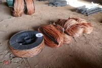 5 REELS/ BUNDLES OF USED ELECTRIC WIRE - 3