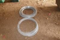 5 DIFFERENT SIZED ROLLS OF UNUSED WIRE - 2