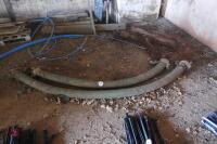 2 LENGTHS OF SLURRY PIPE & COUPLINGS - 7