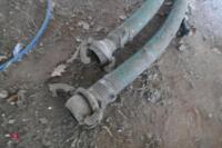 2 LENGTHS OF SLURRY PIPE & COUPLINGS - 13