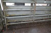 5 10' HEAVY DUTY CATTLE HURDLES - 6