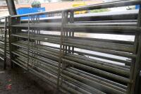 5 10' HEAVY DUTY CATTLE HURDLES - 4