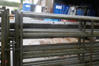 5 10' HEAVY DUTY CATTLE HURDLES - 7