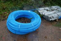 2 NEW 50M ROLLS OF 25MM ALKATHENE PIPE - 4