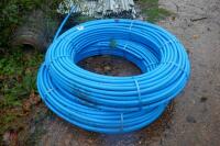 2 NEW 50M ROLLS OF 25MM ALKATHENE PIPE - 5