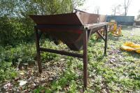 METAL FEED HOPPER WITH STAND - 9