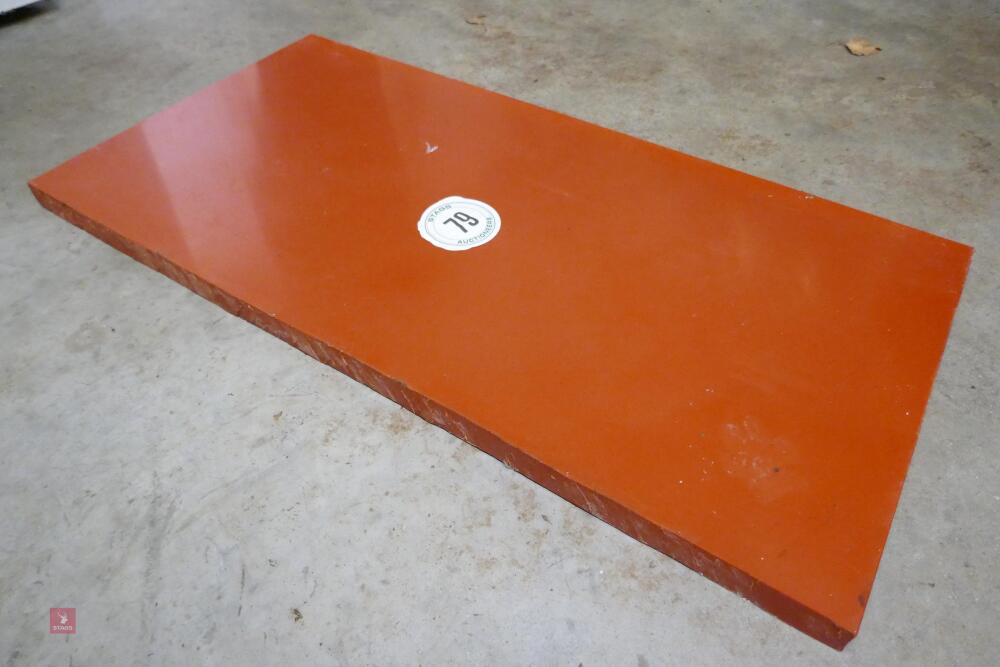 30" X 15" PLASTIC CHOPPING BOARD