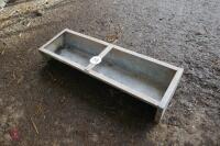 3' GALV METAL FEED TROUGH - 2