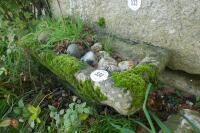 35" x 16" x 8" SMALL GRANITE TROUGH