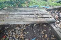 8 RAILWAY SLEEPERS - 4