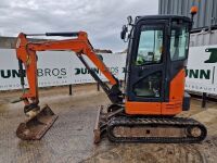 2015 HITACHI ZX26U-5A CR RUBBER TRACKS