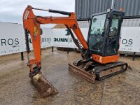 2015 HITACHI ZX26U-5A CR RUBBER TRACKS - 2