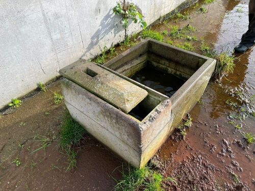 CONCRETE WATER TROUGH