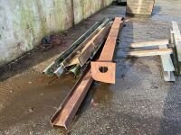 HEAP OF VARIOUS LENGTH HEAVY DUTY STEEL - 3