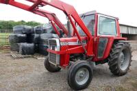 MASSEY FERGUSON 550 2WD C/W MF 80 LOADER - 6