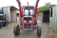 MASSEY FERGUSON 550 2WD C/W MF 80 LOADER - 8