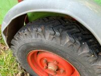 7'X5'X2' CAR TRAILER ON LANDROVER WHEELS + TYRES - 8