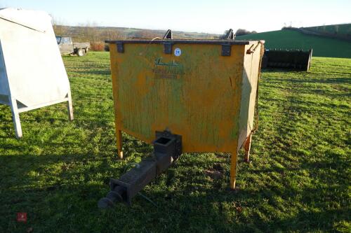 AUGUR BIN FOR WOODCHIP BURNER (F)