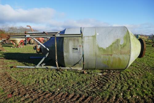 GALVANISED FEED BIN (F)