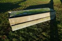 4 GALVANISED WATER TROUGH LIDS (F) - 7