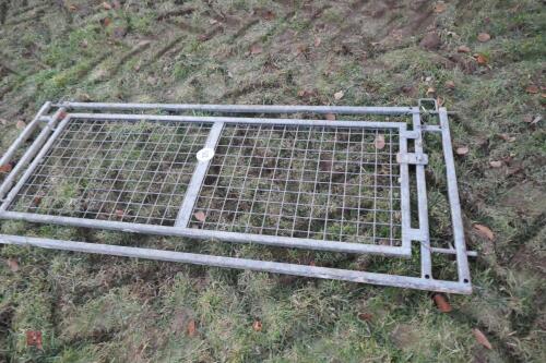 GALVANISED SHEEP TRAILER DIVIDNG GATE(F)