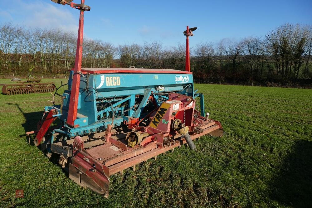 2001 KRM POWER HARROW & PACKER ROLLER(F)