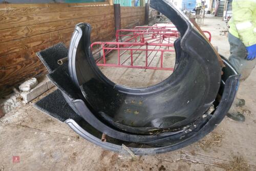 4 X LORRY MUD GUARDS