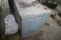 110CM X 57CM GALVANISED FEED BIN - 6