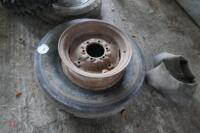 750 X 16 WHEEL CENTRE, TYRE AND TUBE - 6