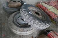 2 600 X 16 WHEEL & TYRES - 5