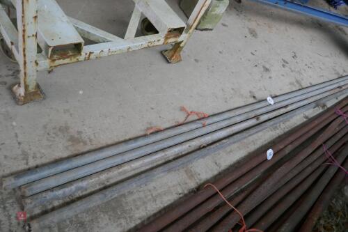 4 15' GALVANSIED SCAFFOLD POLES