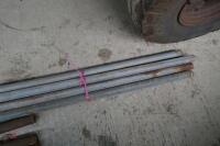 4 15' GALVANSIED SCAFFOLD POLES - 2