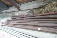 12 95"-135" SCAFFOLD POLES - 6