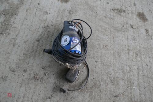 DRAPER SUBMERSIBLE WATER PUMP